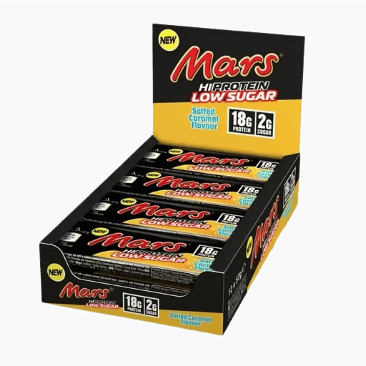 Mars Hi Protein Low Sugar Bar – 12 × 57 g