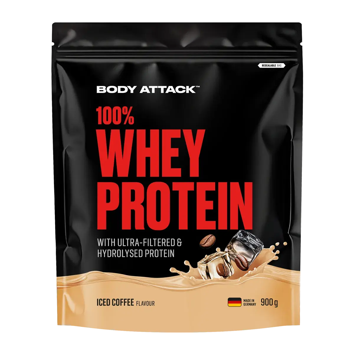 Body Attack 100 % Whey Protein 900 g
