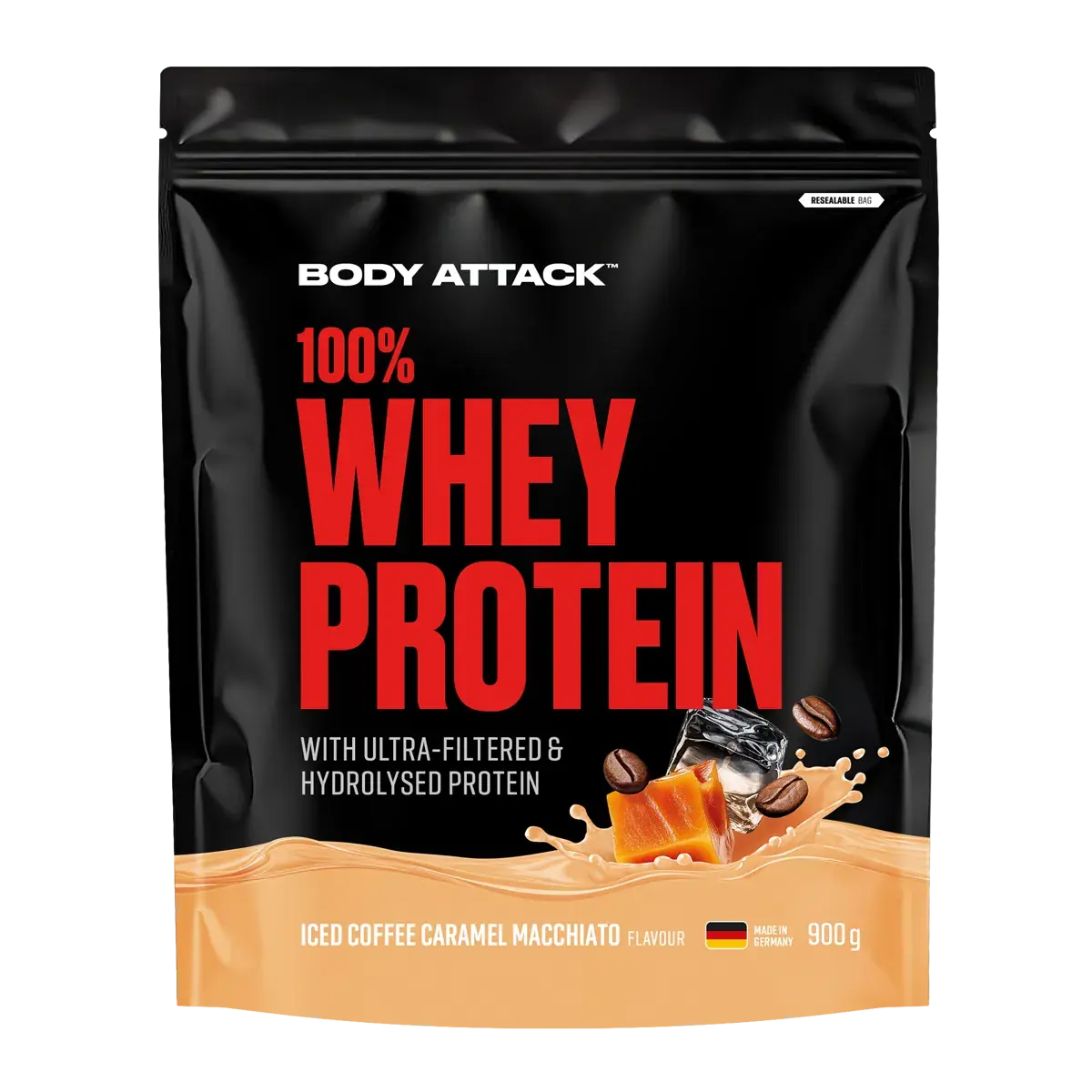 Body Attack 100 % Whey Protein 900 g