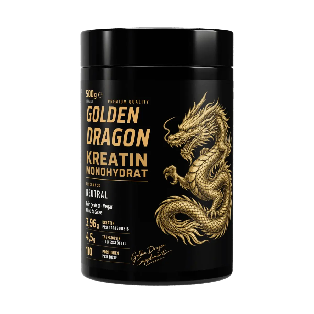 Golden Dragon Kreatin Monohydrat Geschmacksneutral