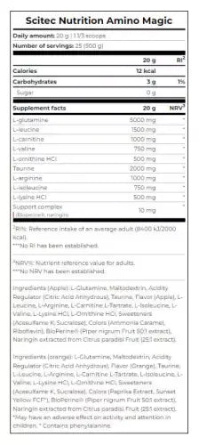 Scitec Amino Magic 500g
