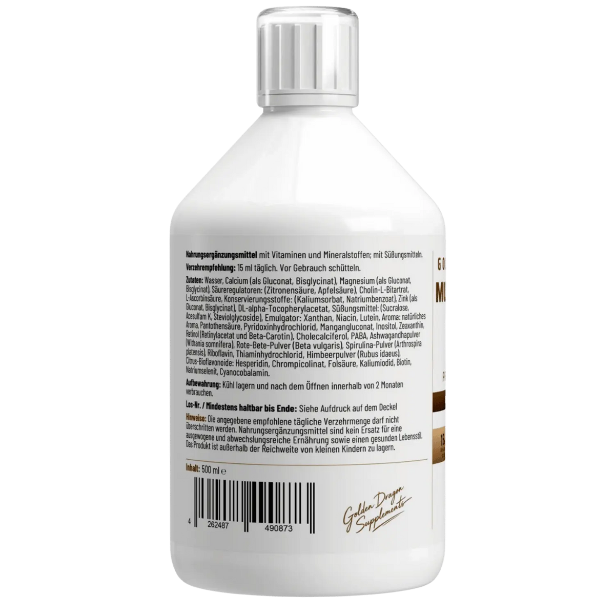 Golden Dragon MultiVitamin Basic Shots - Zitrus