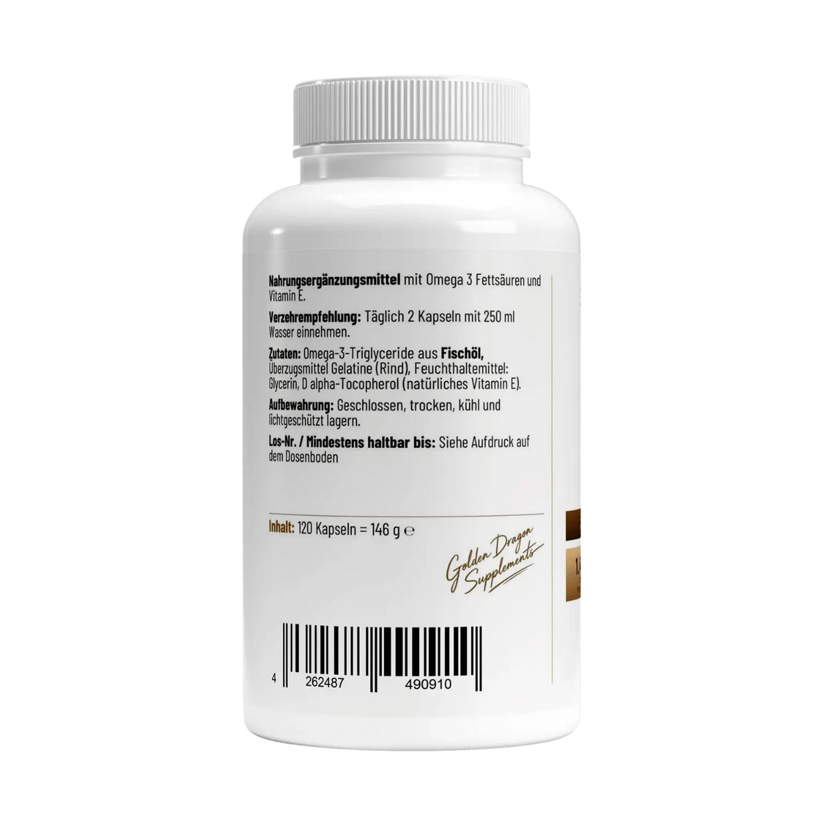 Golden Dragon Omega 3 Max – 120 Kapseln