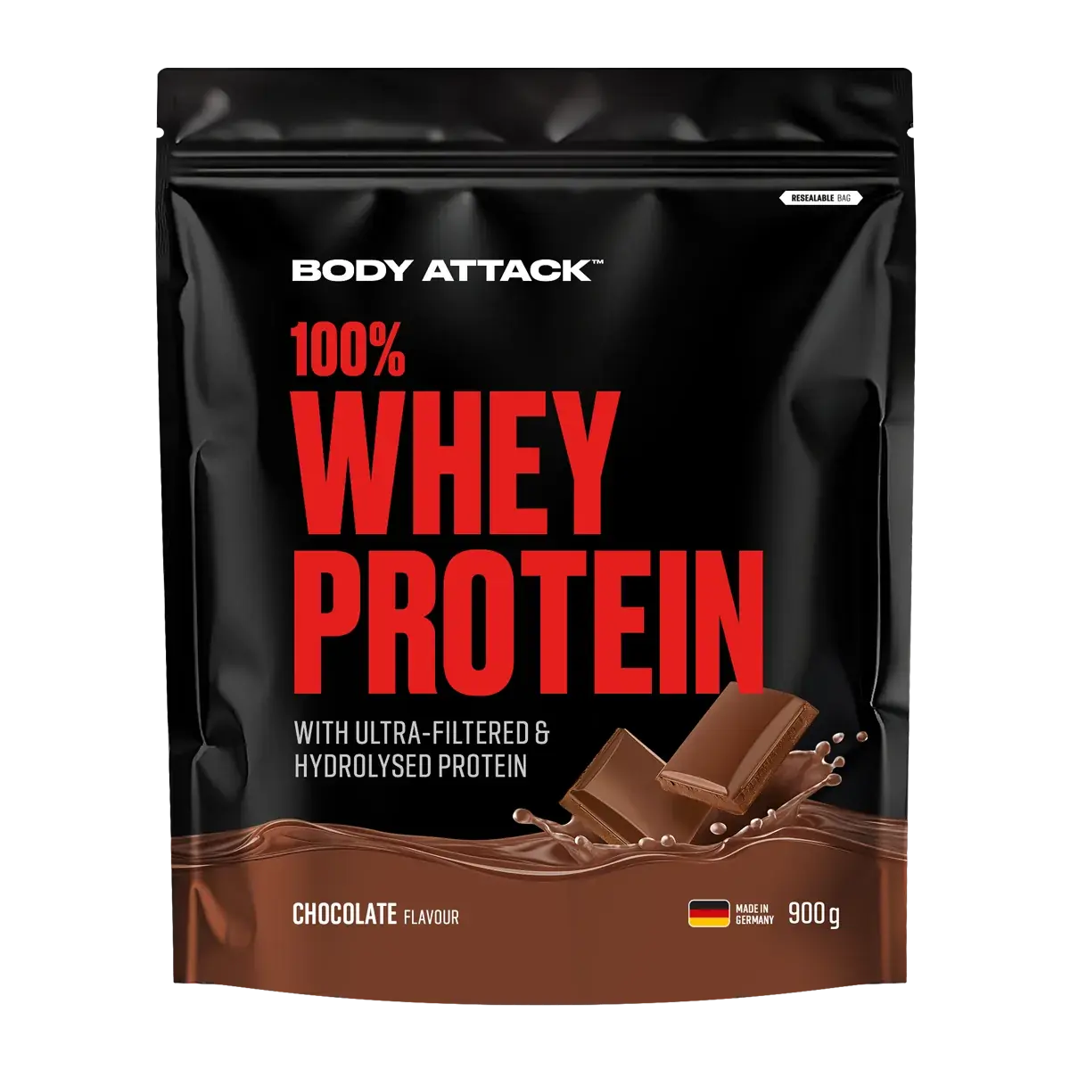 Body Attack 100 % Whey Protein 900 g
