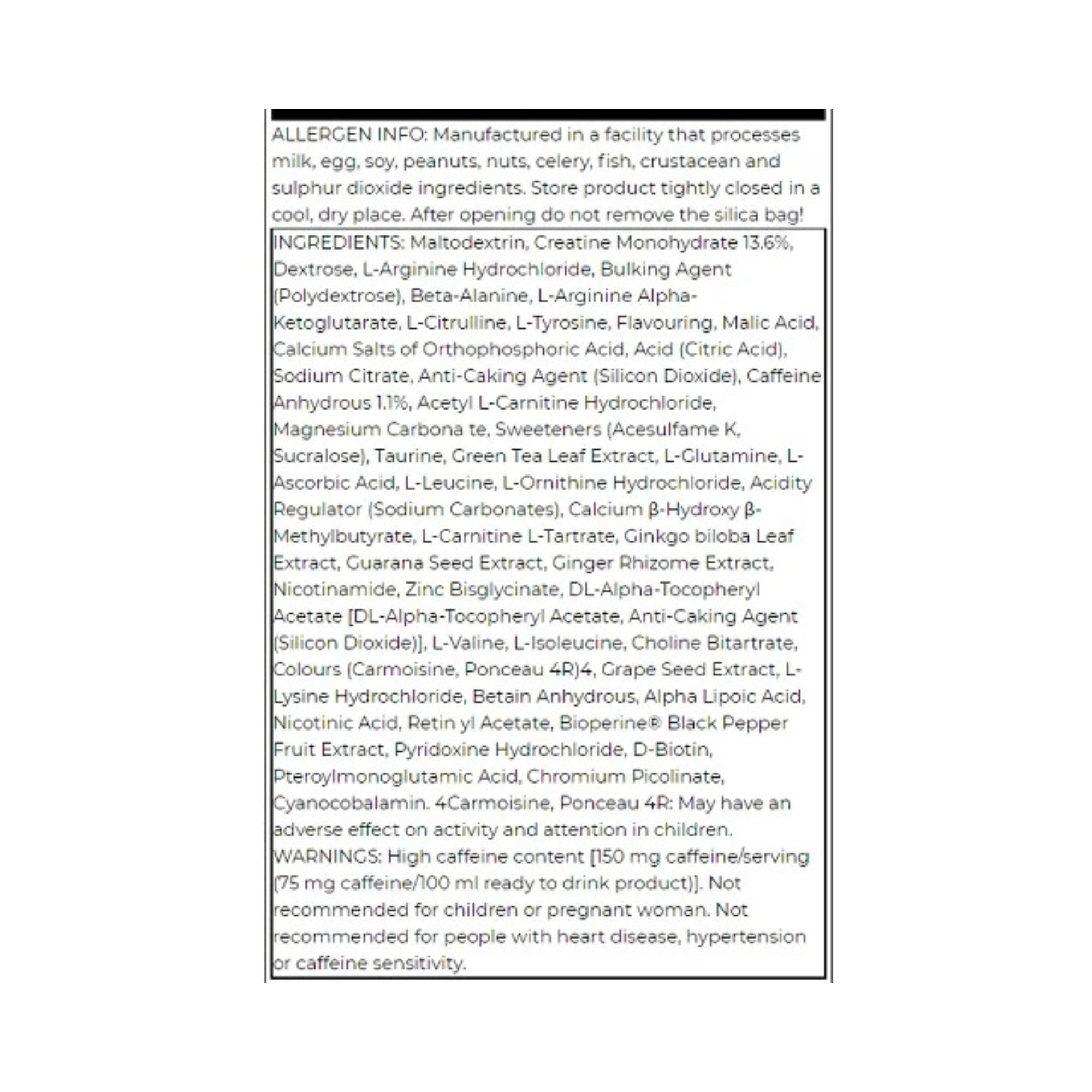 Scitec Hot Blood Hardcore 700g