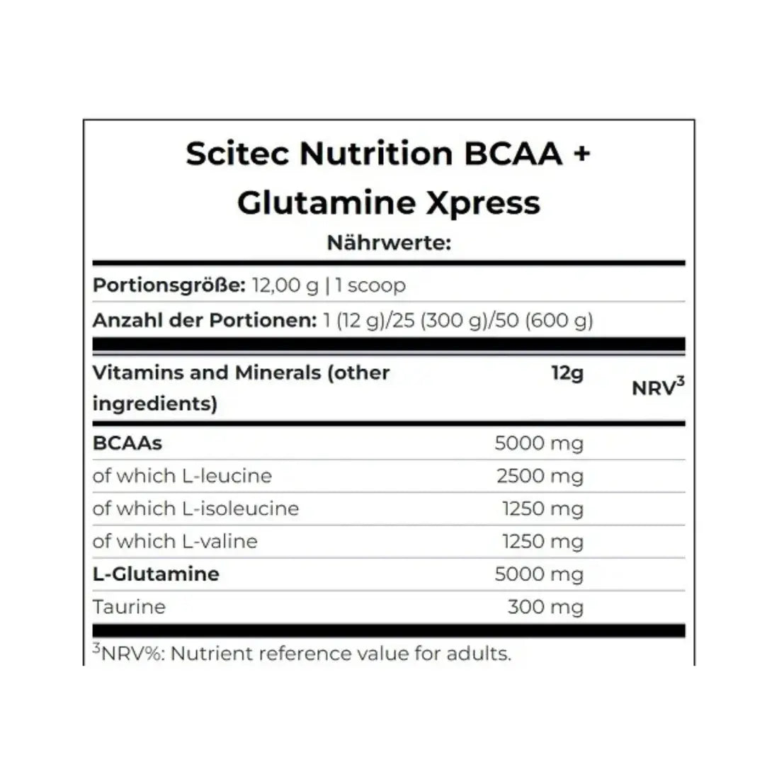 Scitec BCAA + Glutamine Xpress - 300g