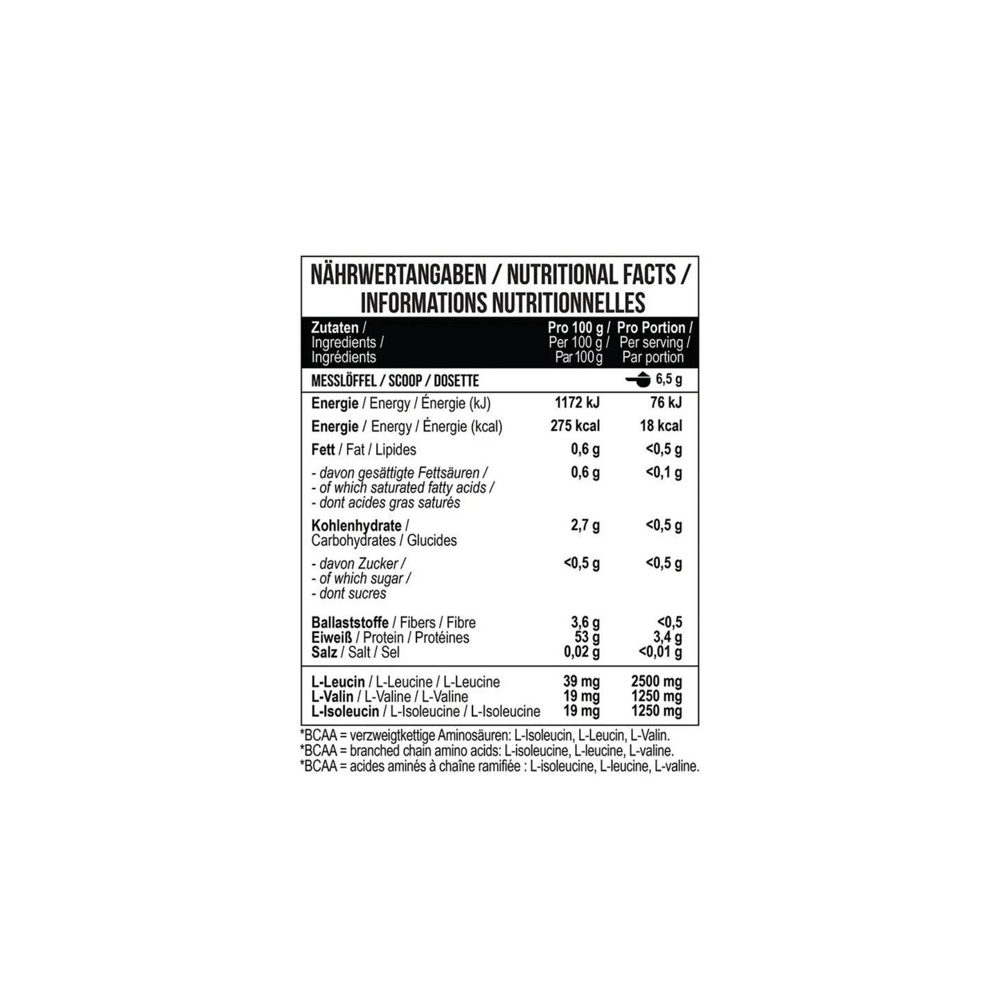 MST - BCAA Zero 300g
