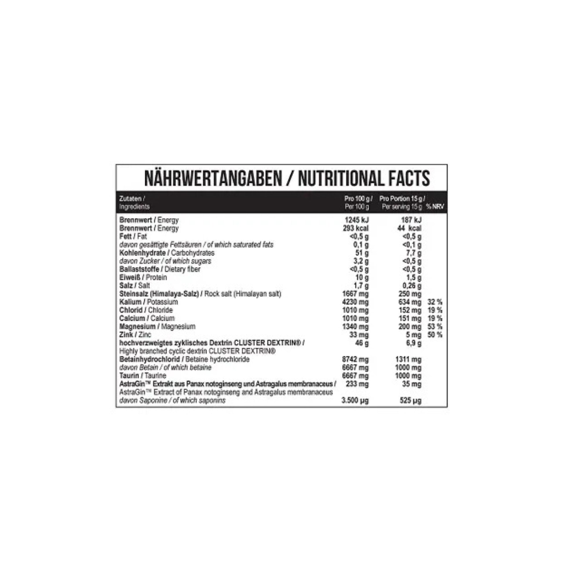 MST - Aqua Power Electrolyte Boost - 360g