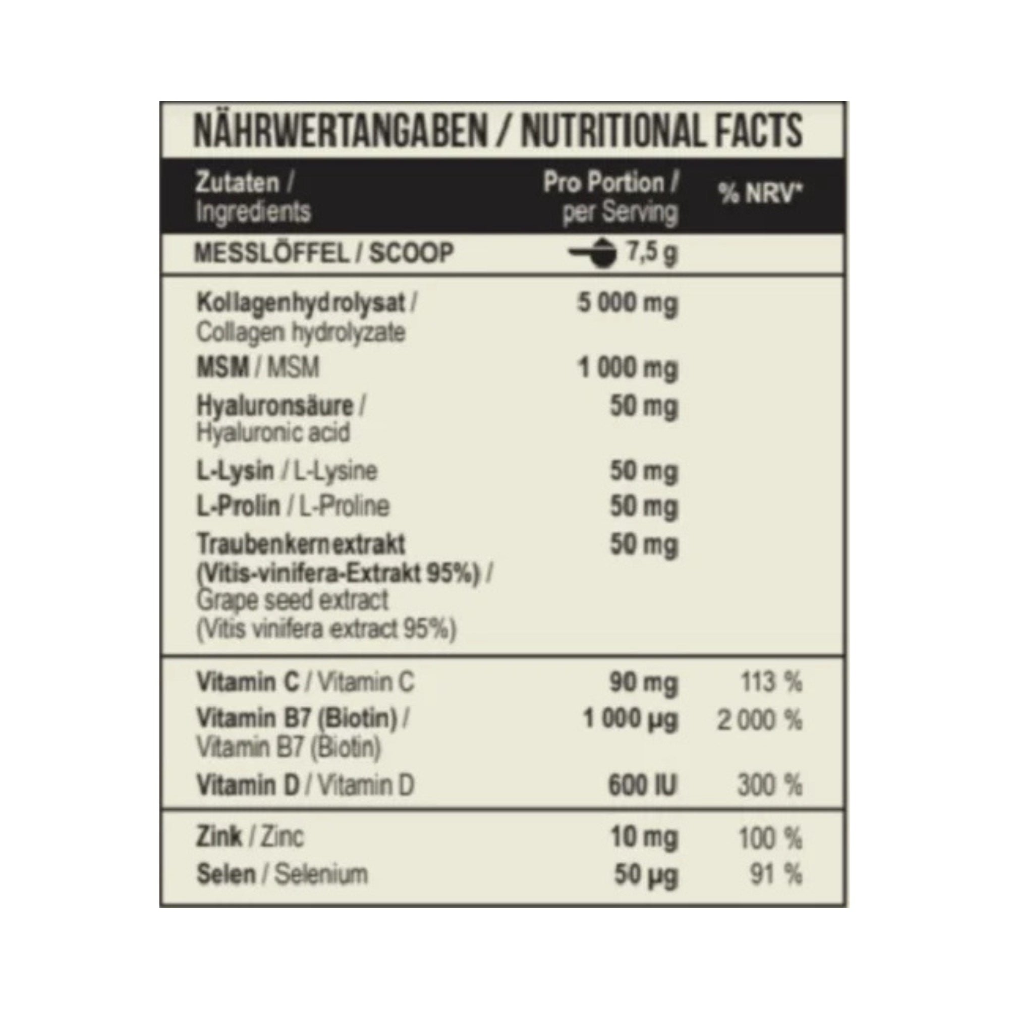 MST - Beauty Collagen Verisol + OptiMSM 450g