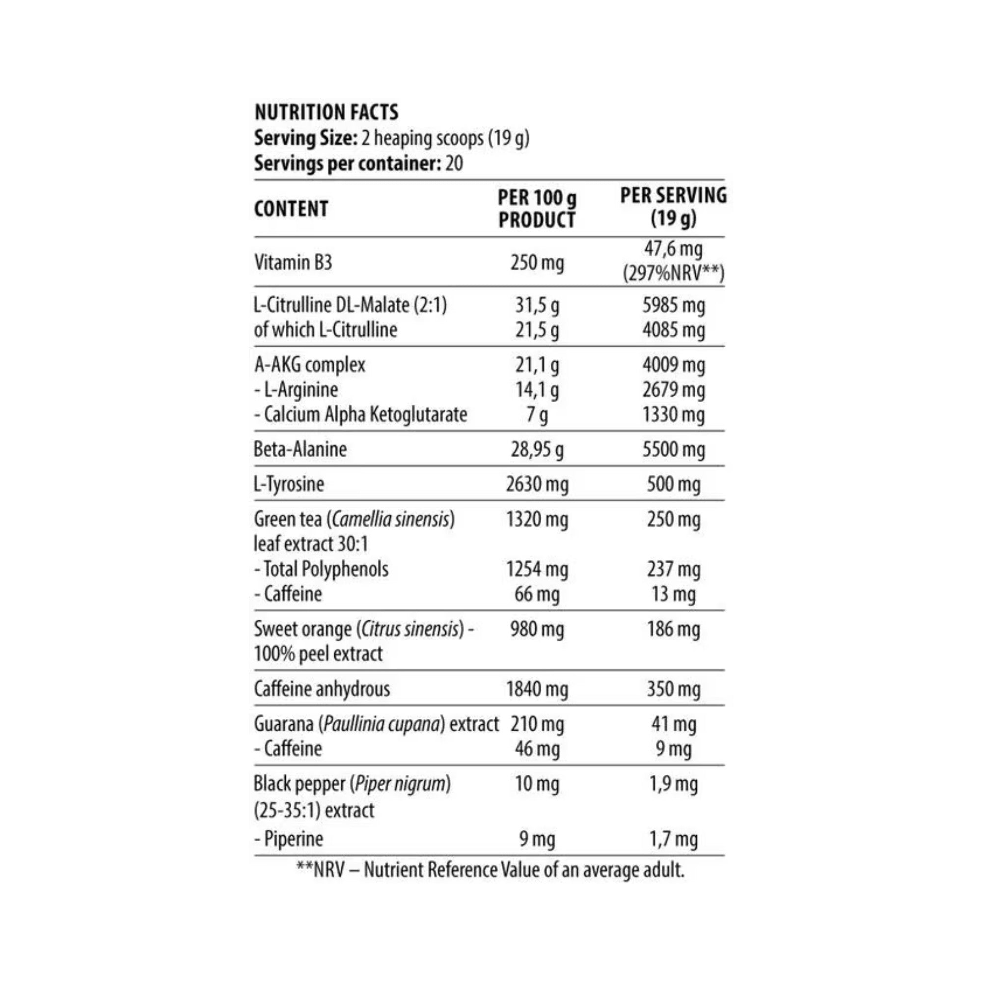 DY Nutrition Blood&Guts 380g