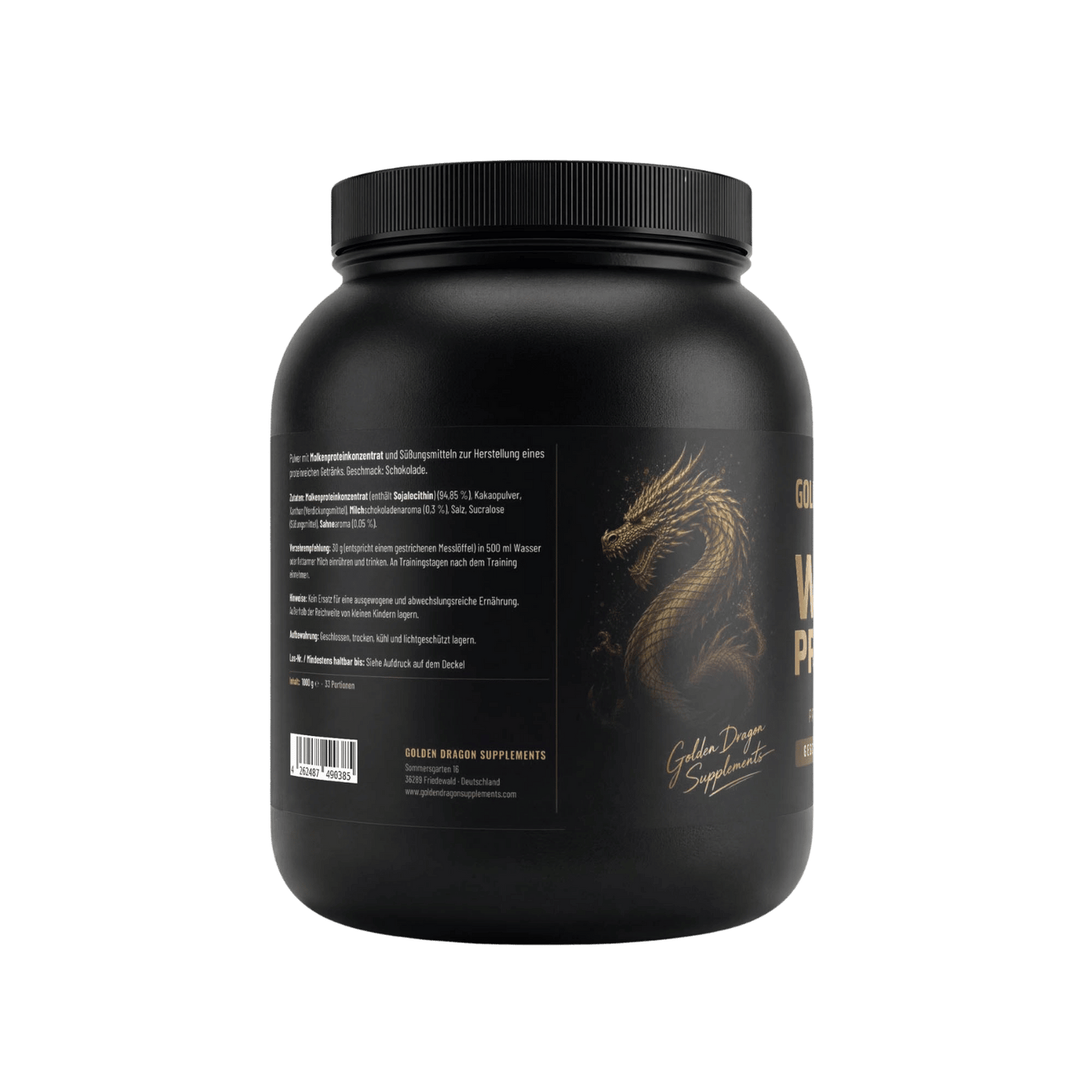 Golden Dragon Whey Protein Schokolade 1000 g
