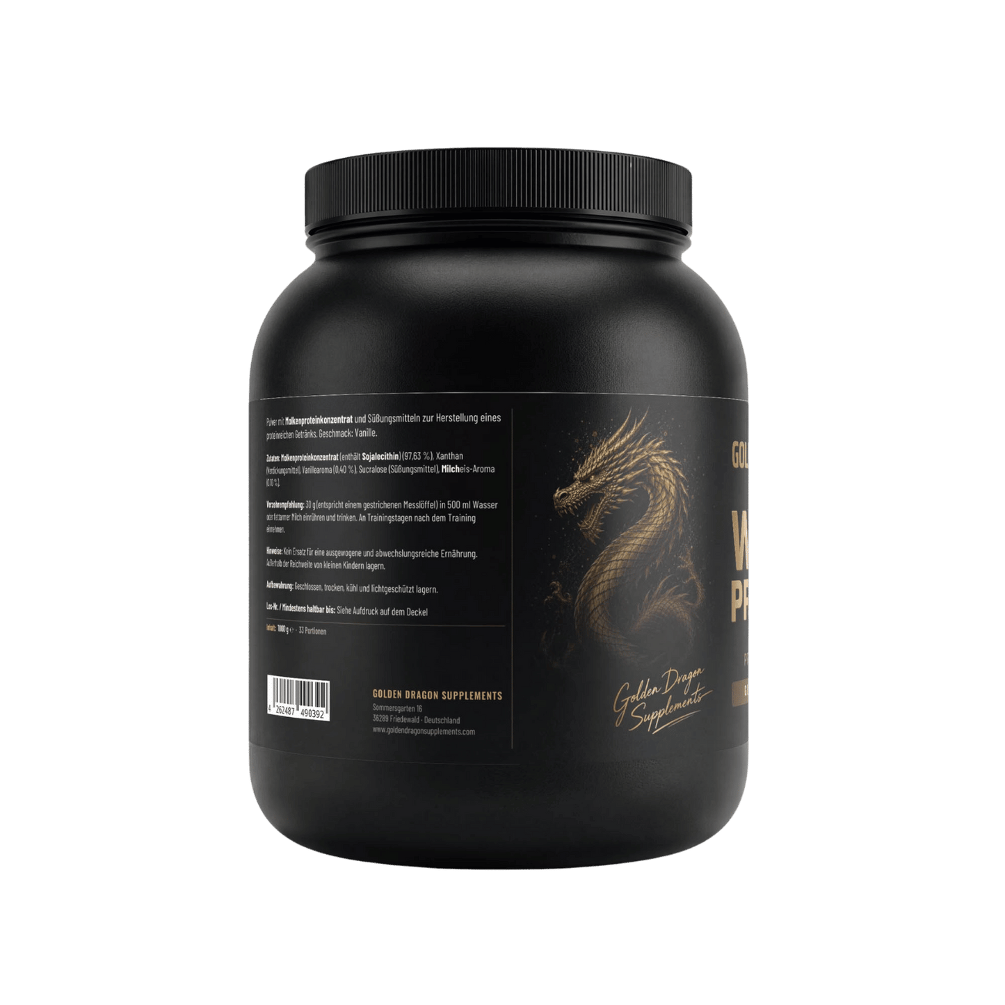 Golden Dragon Whey Protein Vanille 1000 g