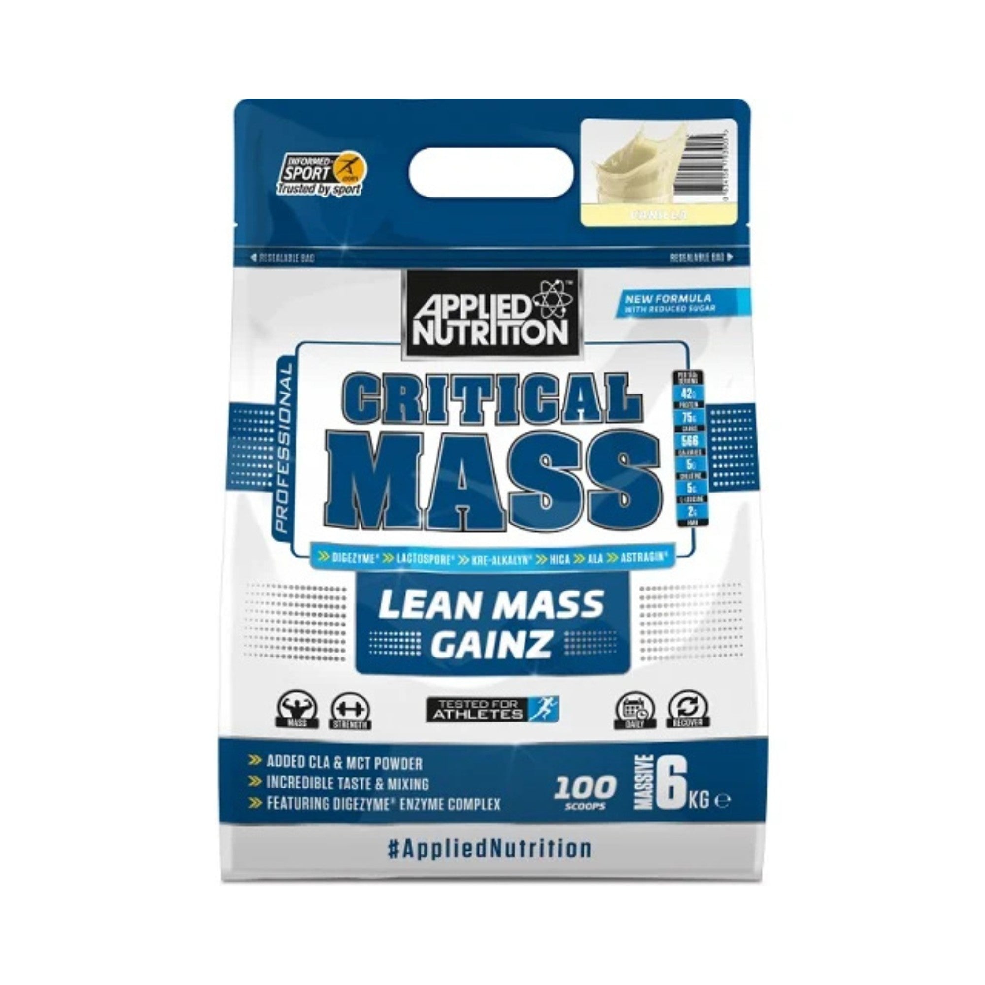 Applied Nutrition Critical Mass PROF. 6kg