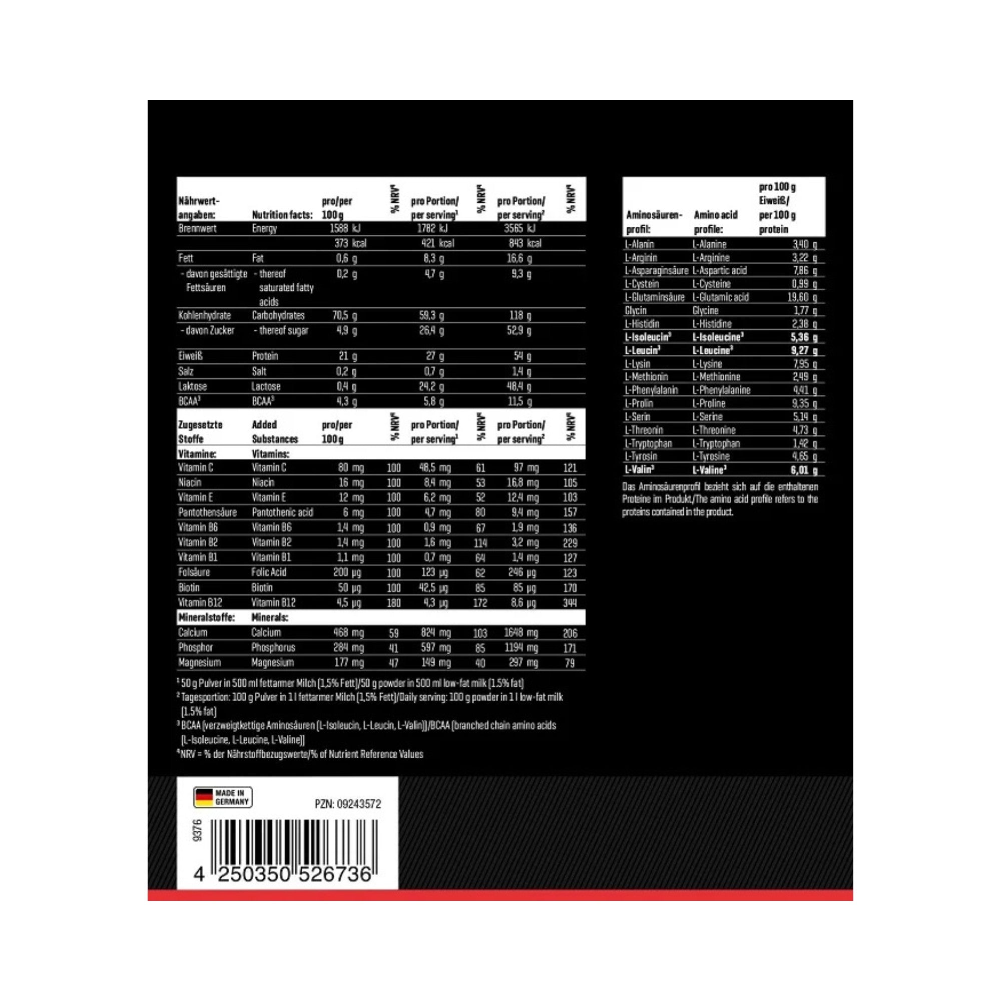 Body Attack Power Weight Gainer 4,75kg