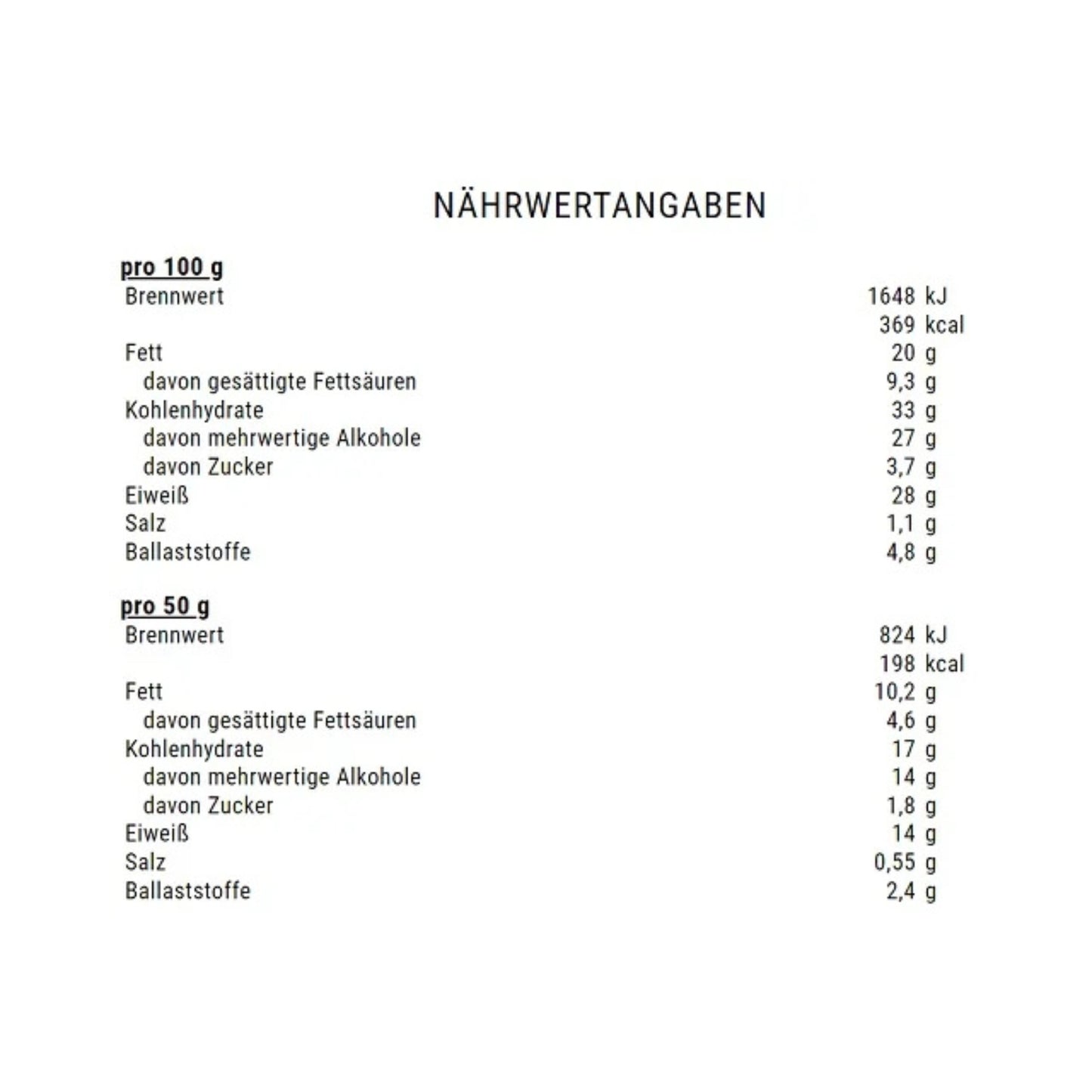 Weider Joe's Soft Bar 12x50g