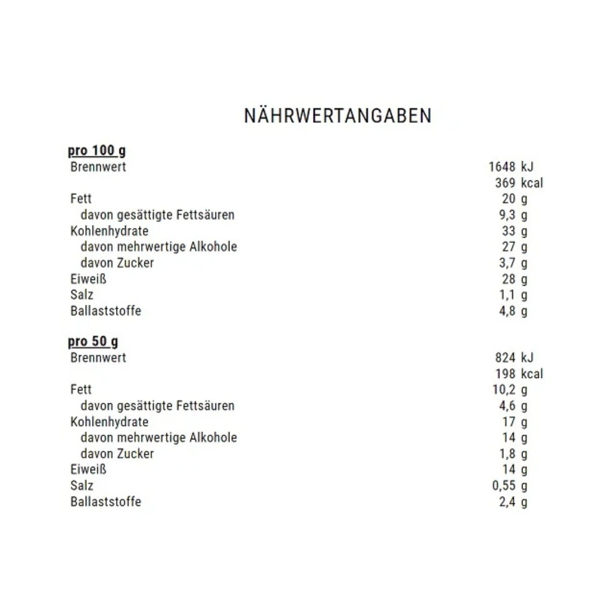 Weider Joe's Soft Bar 12x50g