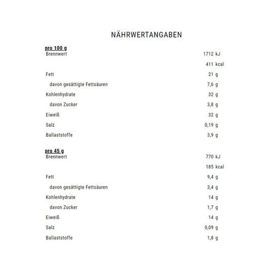 Weider Joe's Core Bar 12x45g