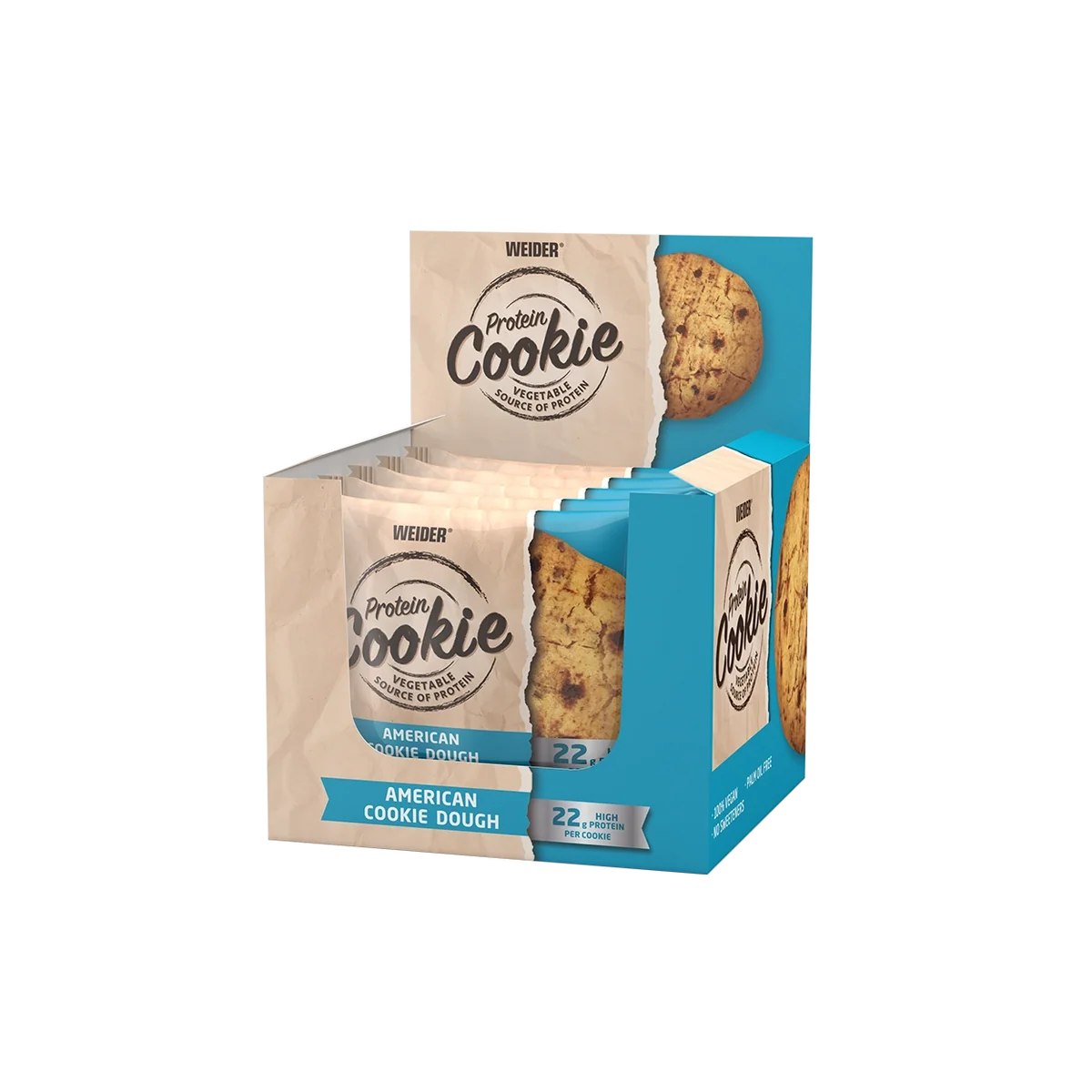 Weider Protein Cookie (vegan) 12 × 90 g