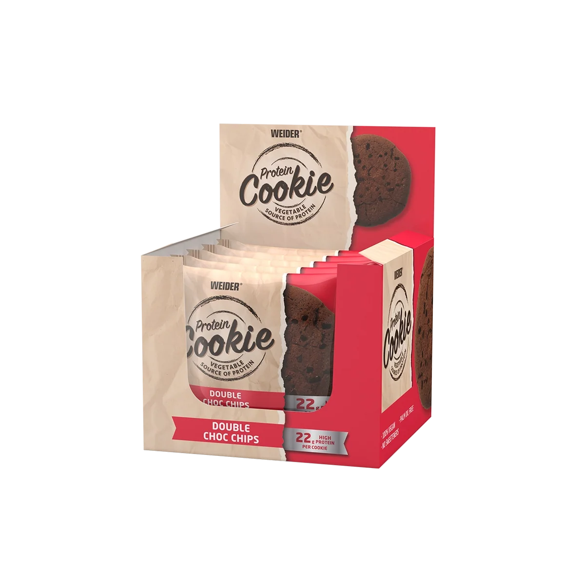 Weider Protein Cookie (vegan) 12 × 90 g