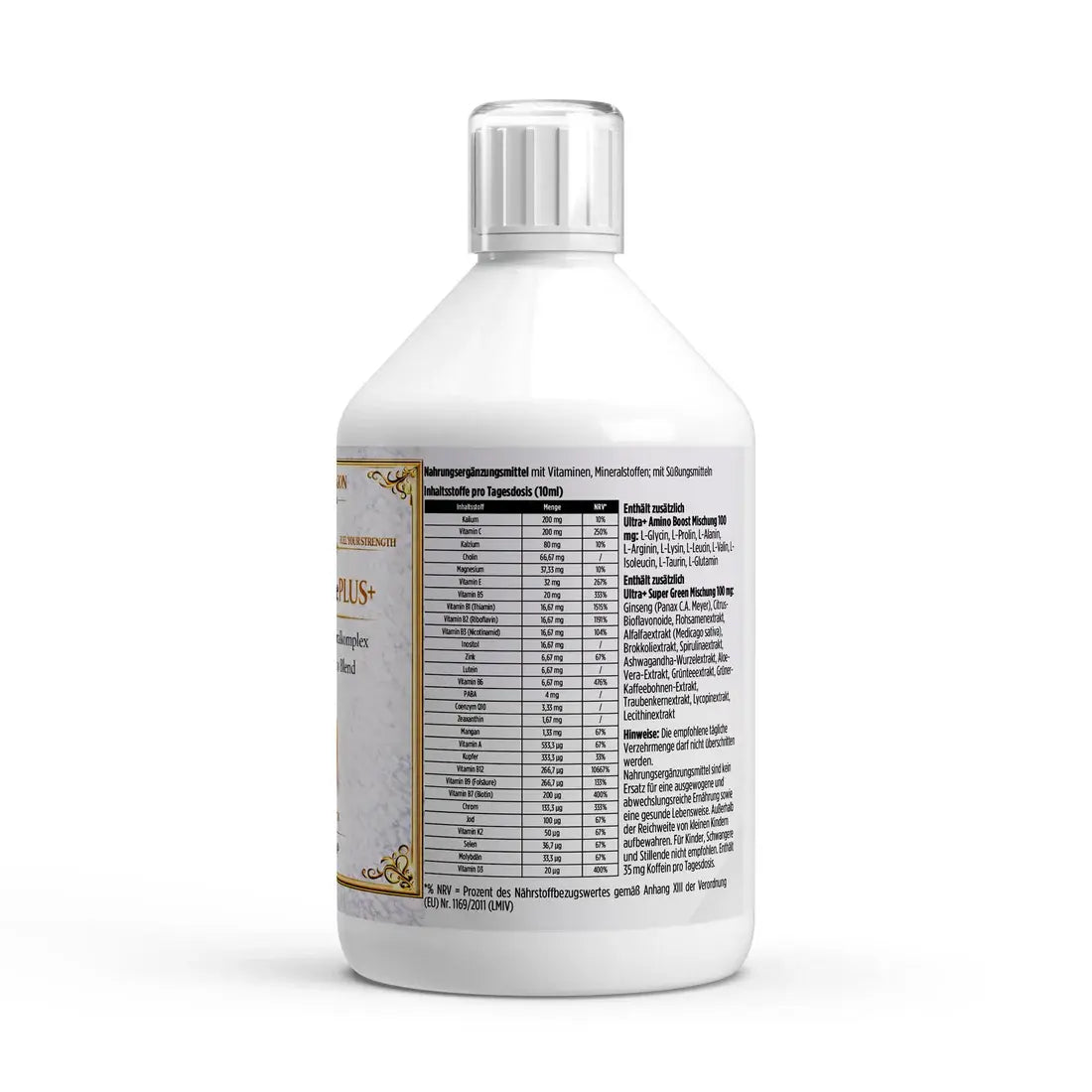 Golden Dragon Vita Complete PLUS+ 50 vegane Shots - Fresh Orange - 500ml