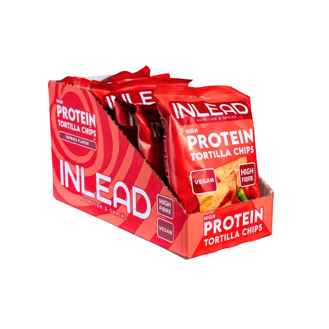 INLEAD High Protein Tortilla Chips 6 × 50 g