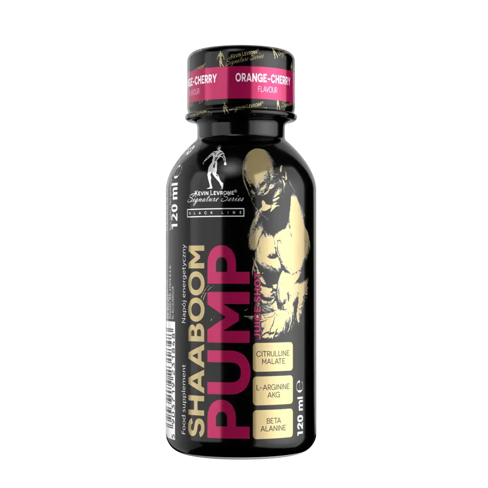 Kevin Levrone Shaaboom Pump Shot 24 × 120 ml