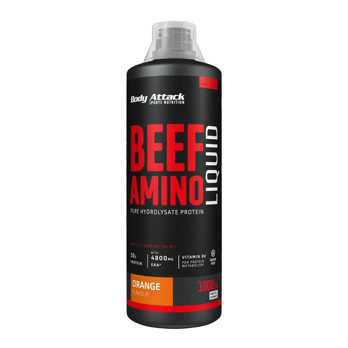Body Attack Beef Amino Liquid 1000 ml