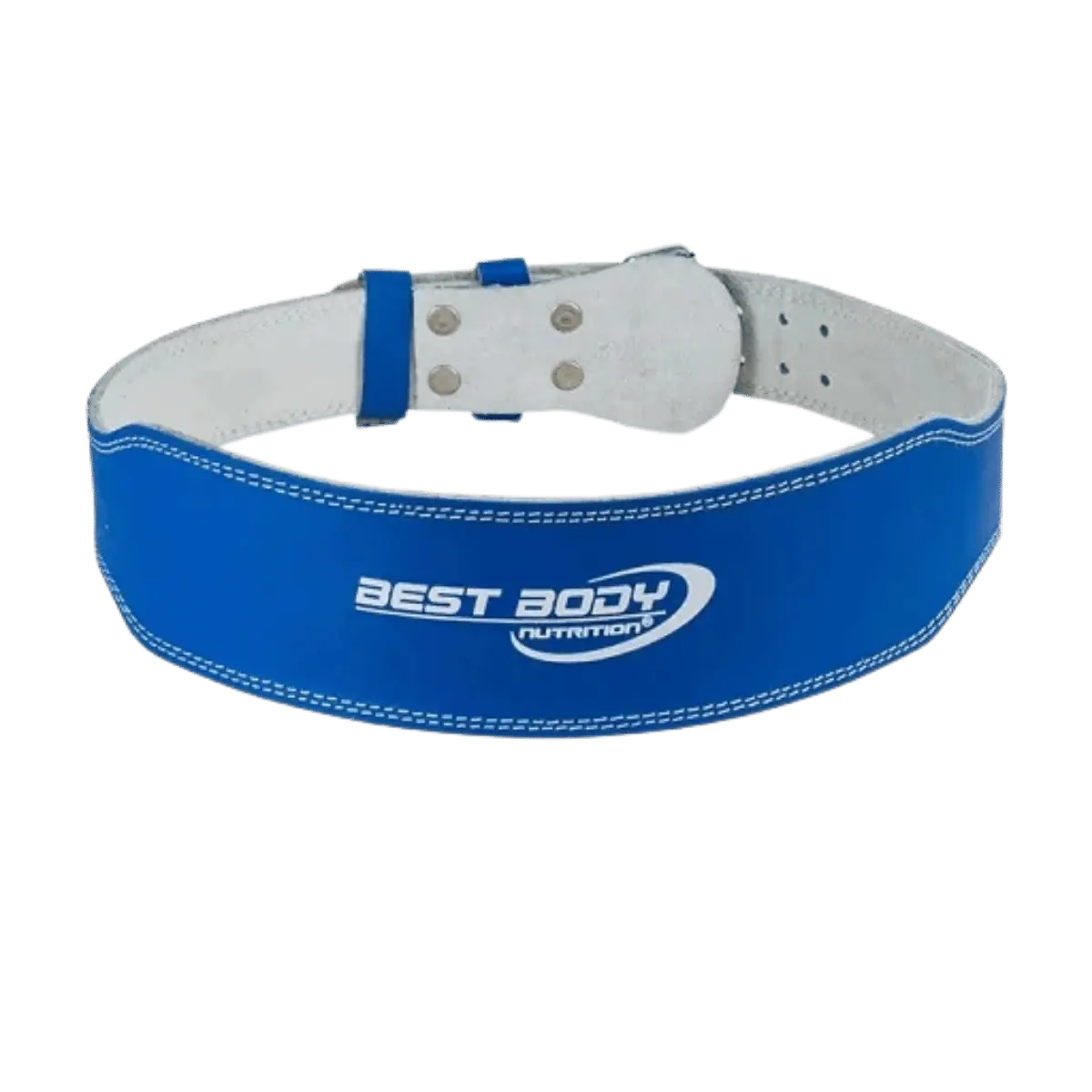 Best Body Gewichthebergürtel Leder – Blau