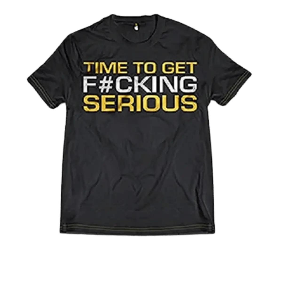 Dedicated T-Shirt „Time to get serious" – Schwarz