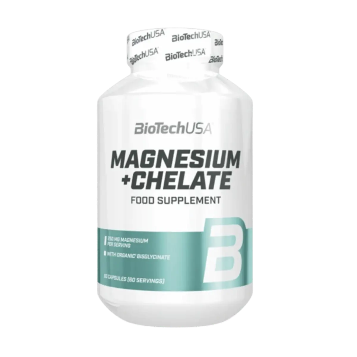 BioTechUSA Magnesium + Chelate – 60 Kapseln