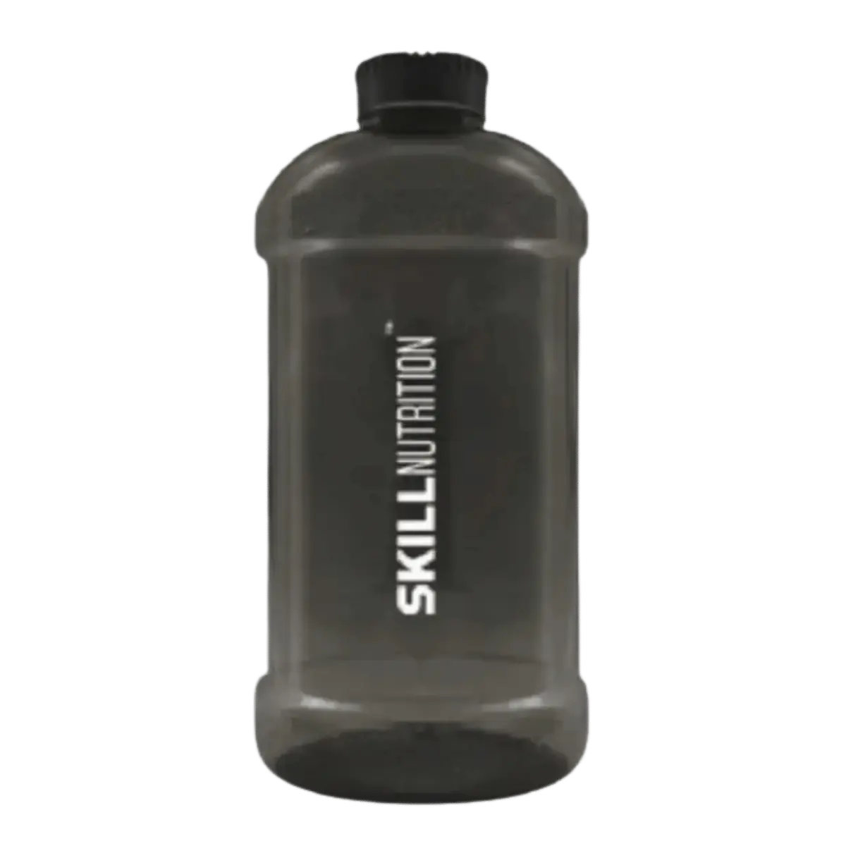 Skill Nutrition Gallon Trinkflasche 2200 ml – Smoked Black