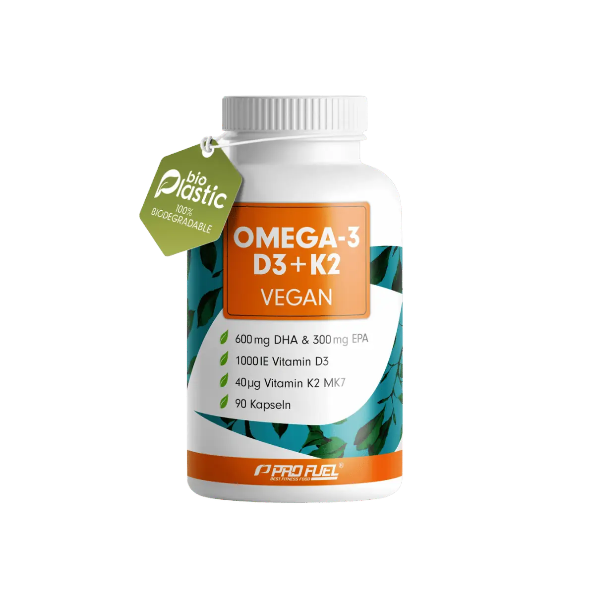 ProFuel Omega-3 D3 + K2 Vegan 90 Kapseln