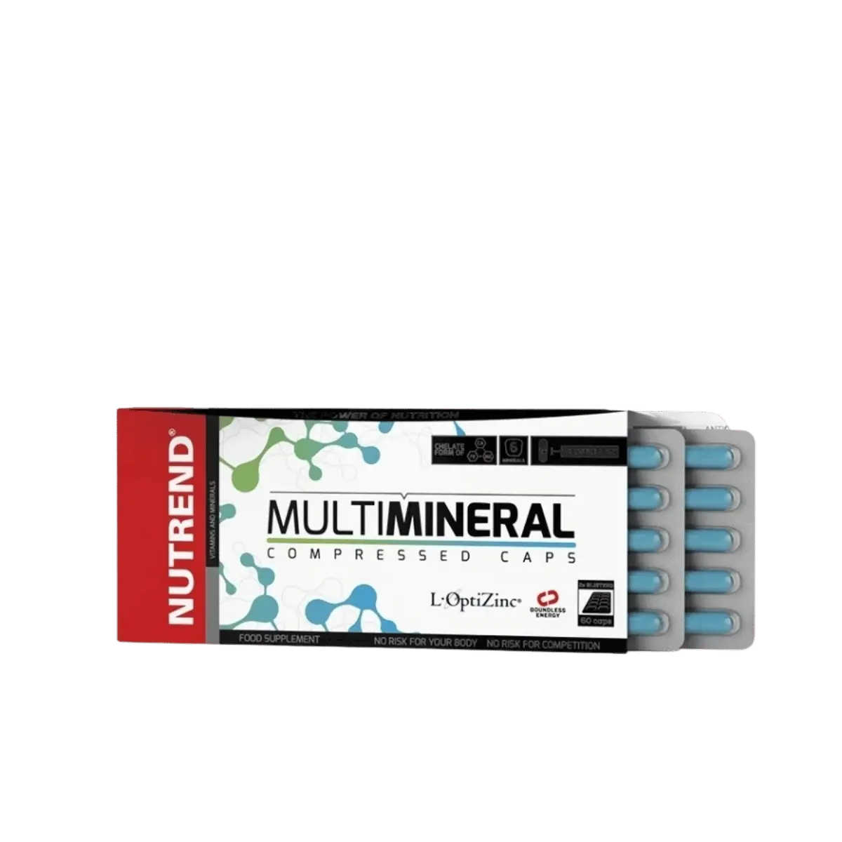Nutrend Multimineral Compressed Caps 60 Kapseln