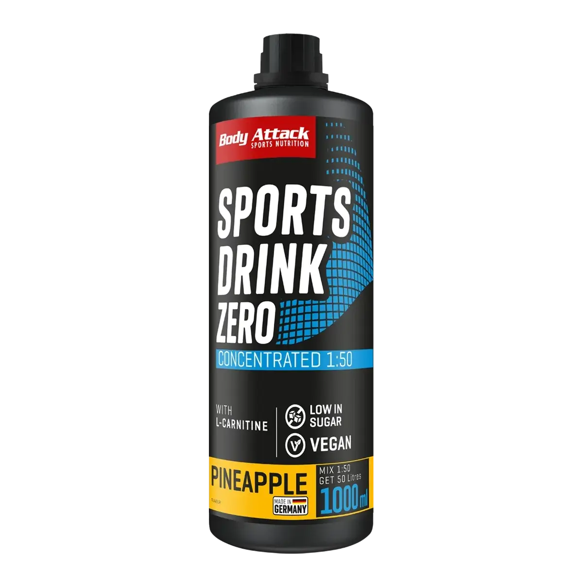 Body Attack Sports Drink Zero 1000 ml