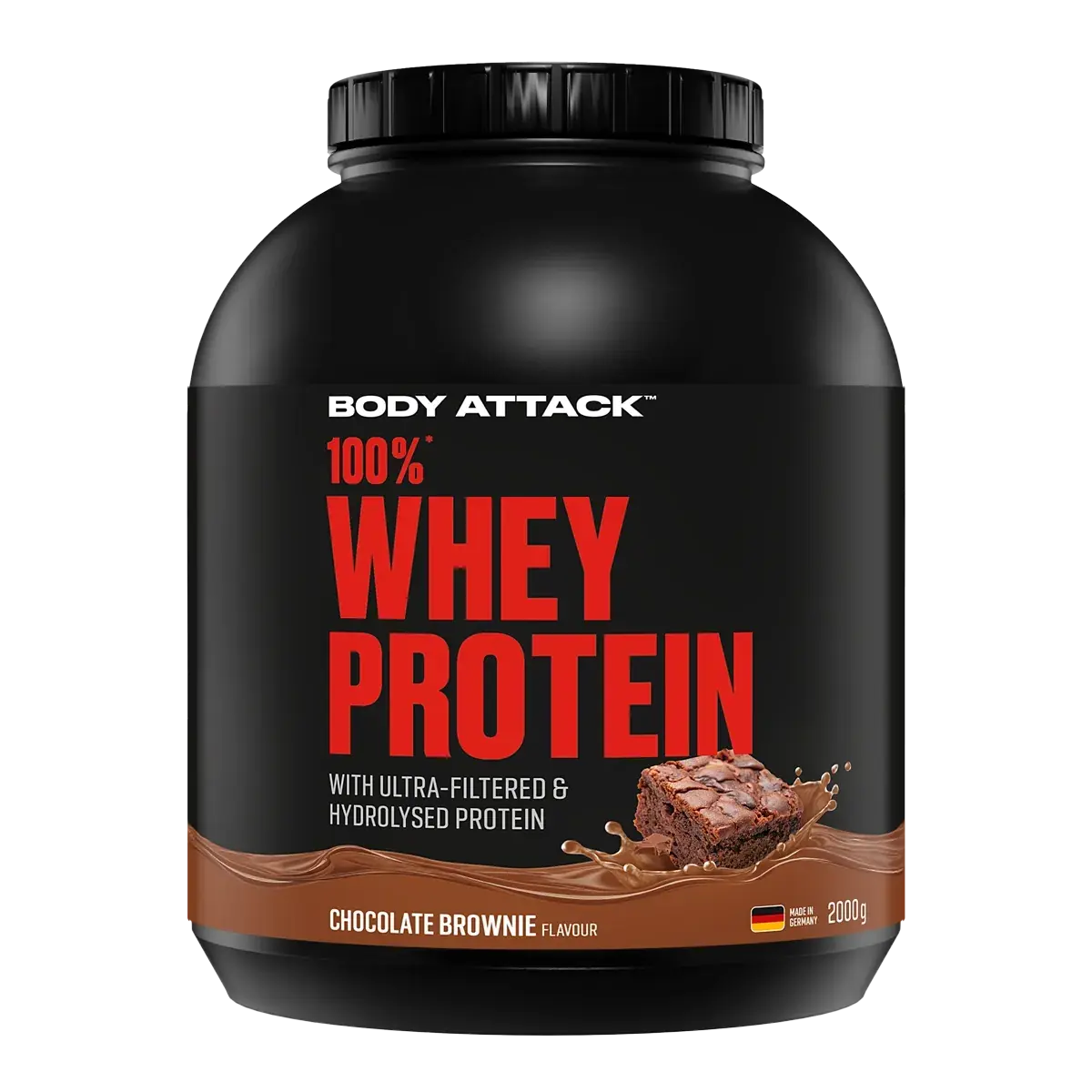 Body Attack 100 % Whey Protein 2000 g