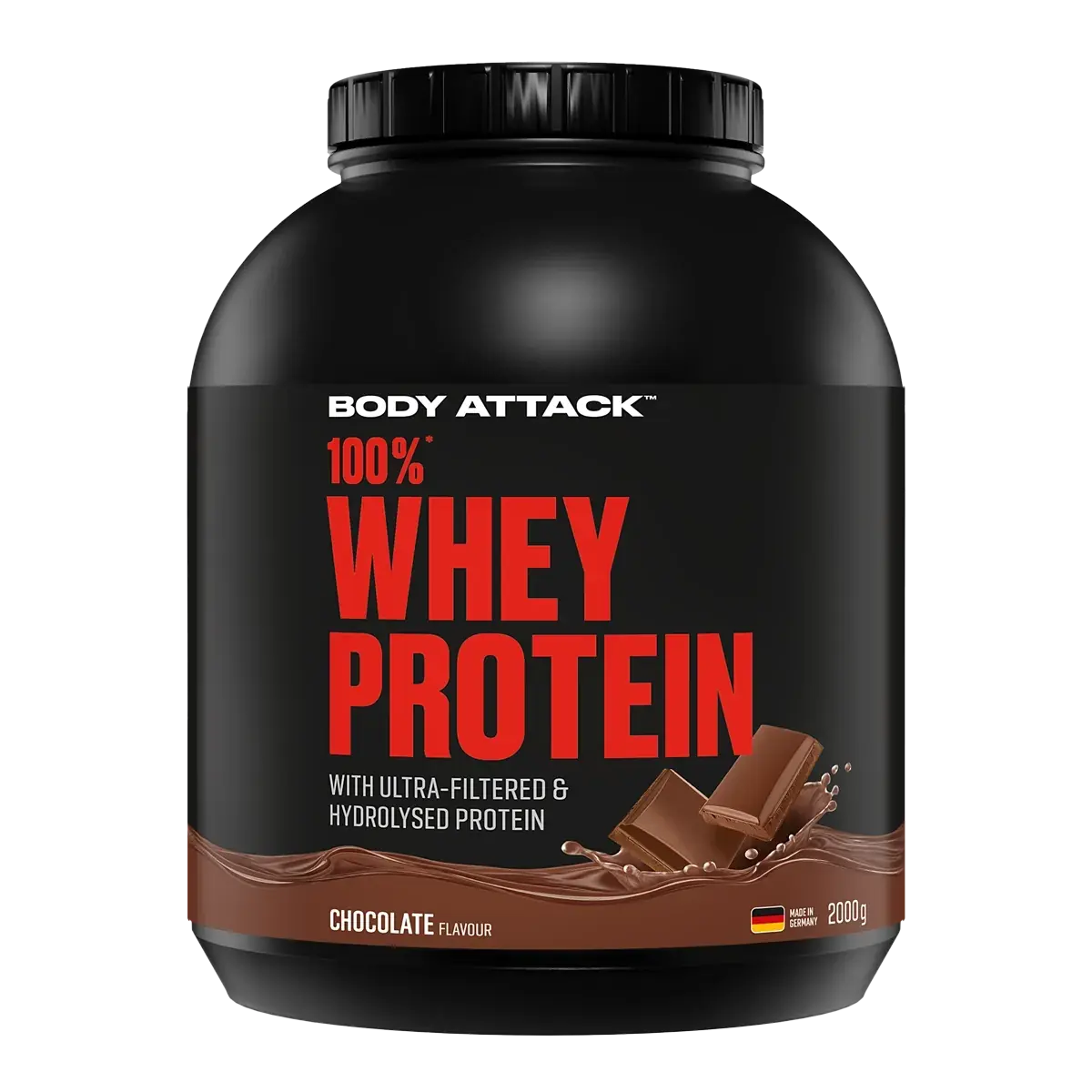 Body Attack 100 % Whey Protein 2000 g