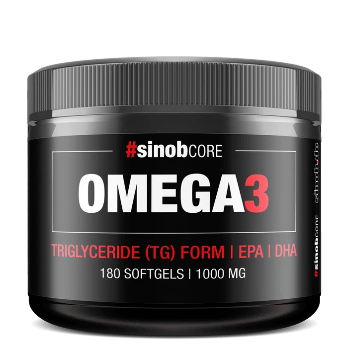 Sinob Core Omega 3 – 180 Softgels