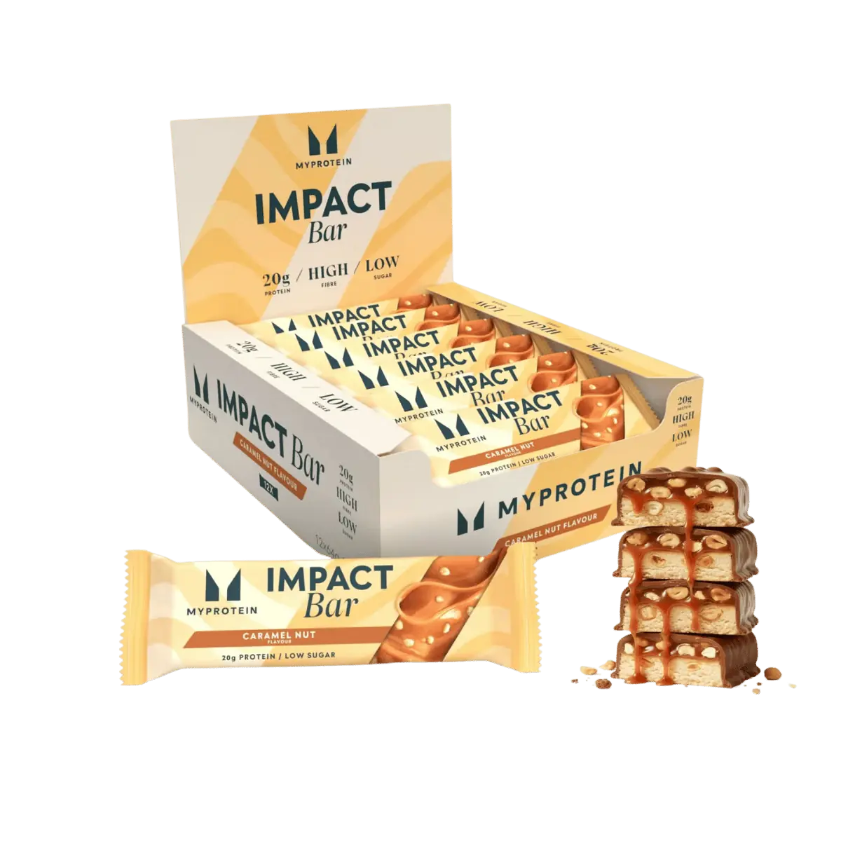 Myprotein Impact Proteinriegel 12 × 64 g