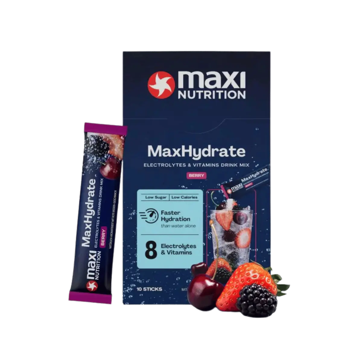 MaxiNutrition MaxHydrate Classic Elektrolyt 10 × 16 g