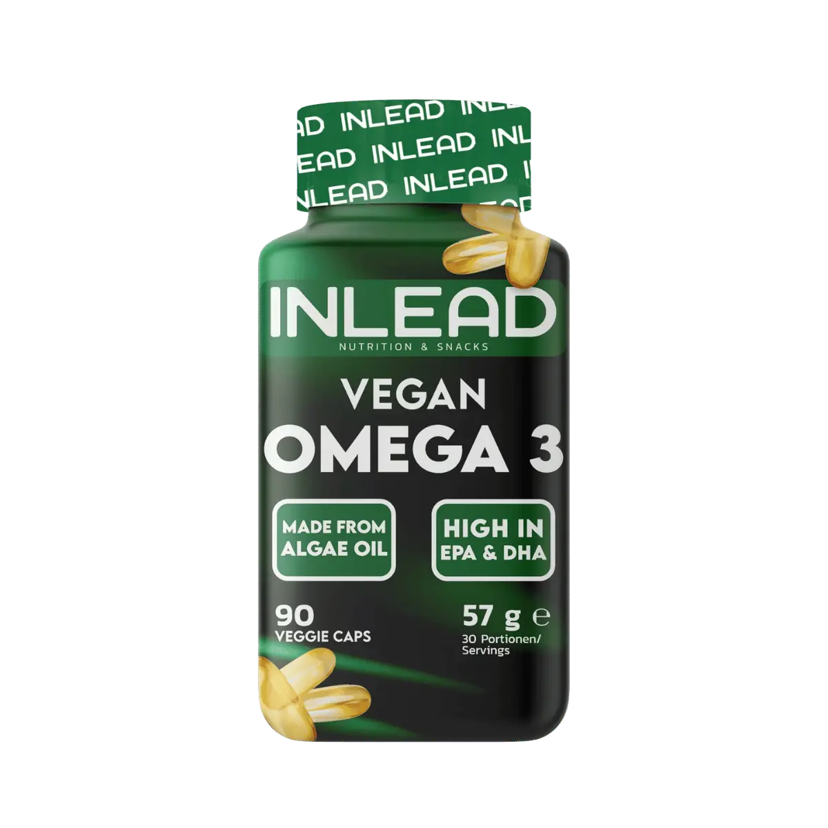 INLEAD Vegan Omega-3 90 Kapseln
