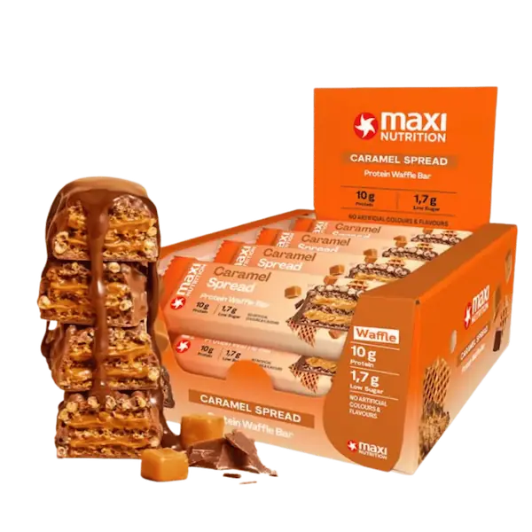 MaxiNutrition Protein Waffle Bar 12 × 39 g