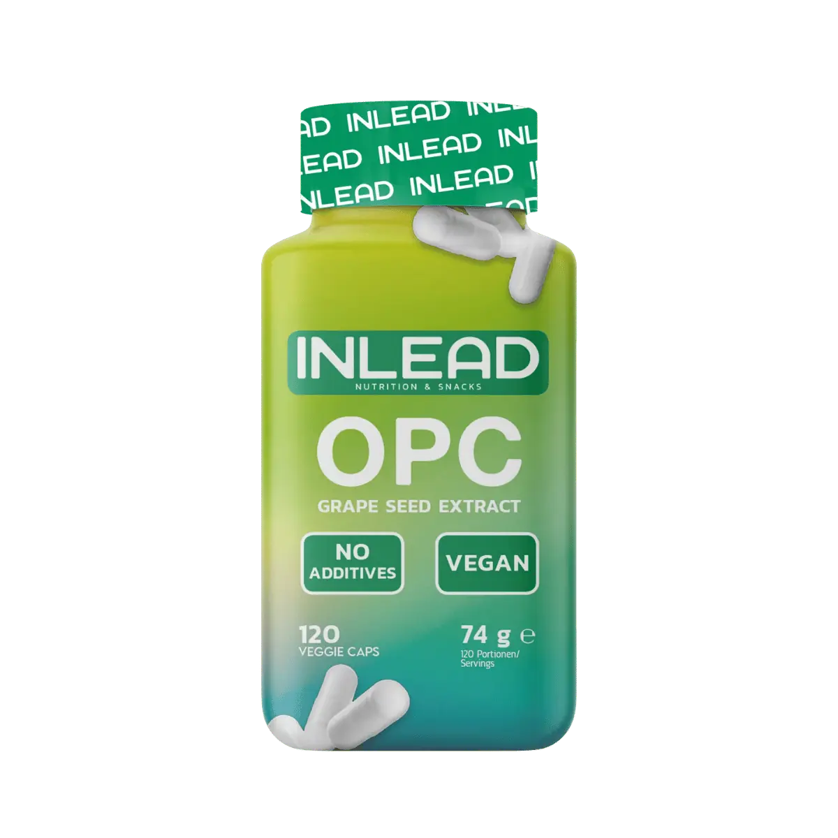 INLEAD OPC Grape Seed Extract 120 Kapseln