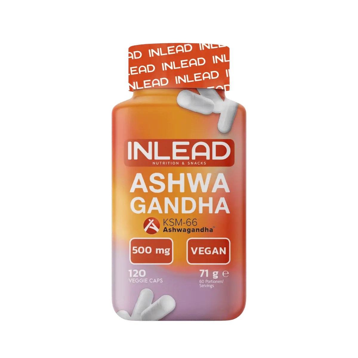INLEAD Ashwagandha KSM-66 120 Kapseln