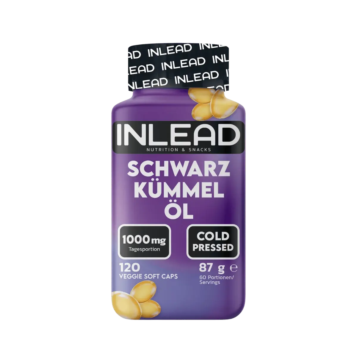 INLEAD Schwarzkümmelöl 120 Kapseln