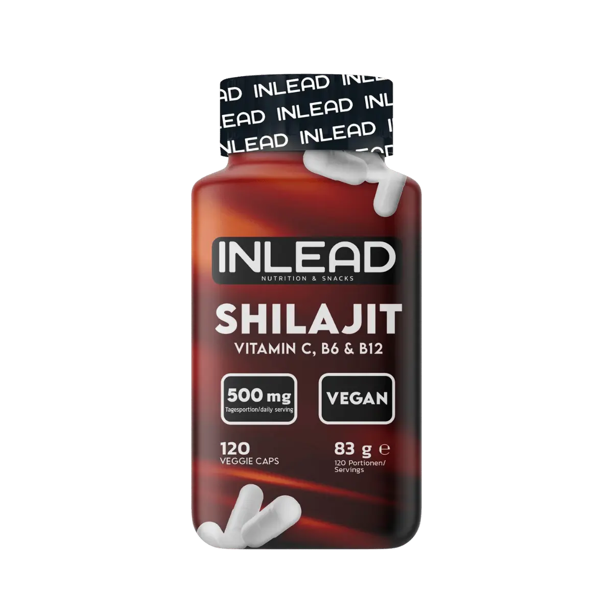 INLEAD Shilajit 500 mg 120 Kapseln