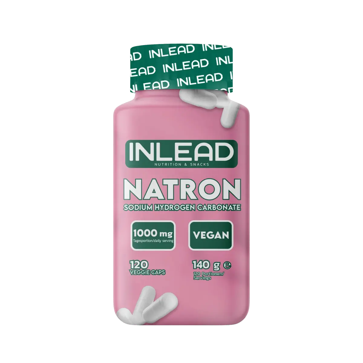 INLEAD Natron 1000 mg 120 Kapseln