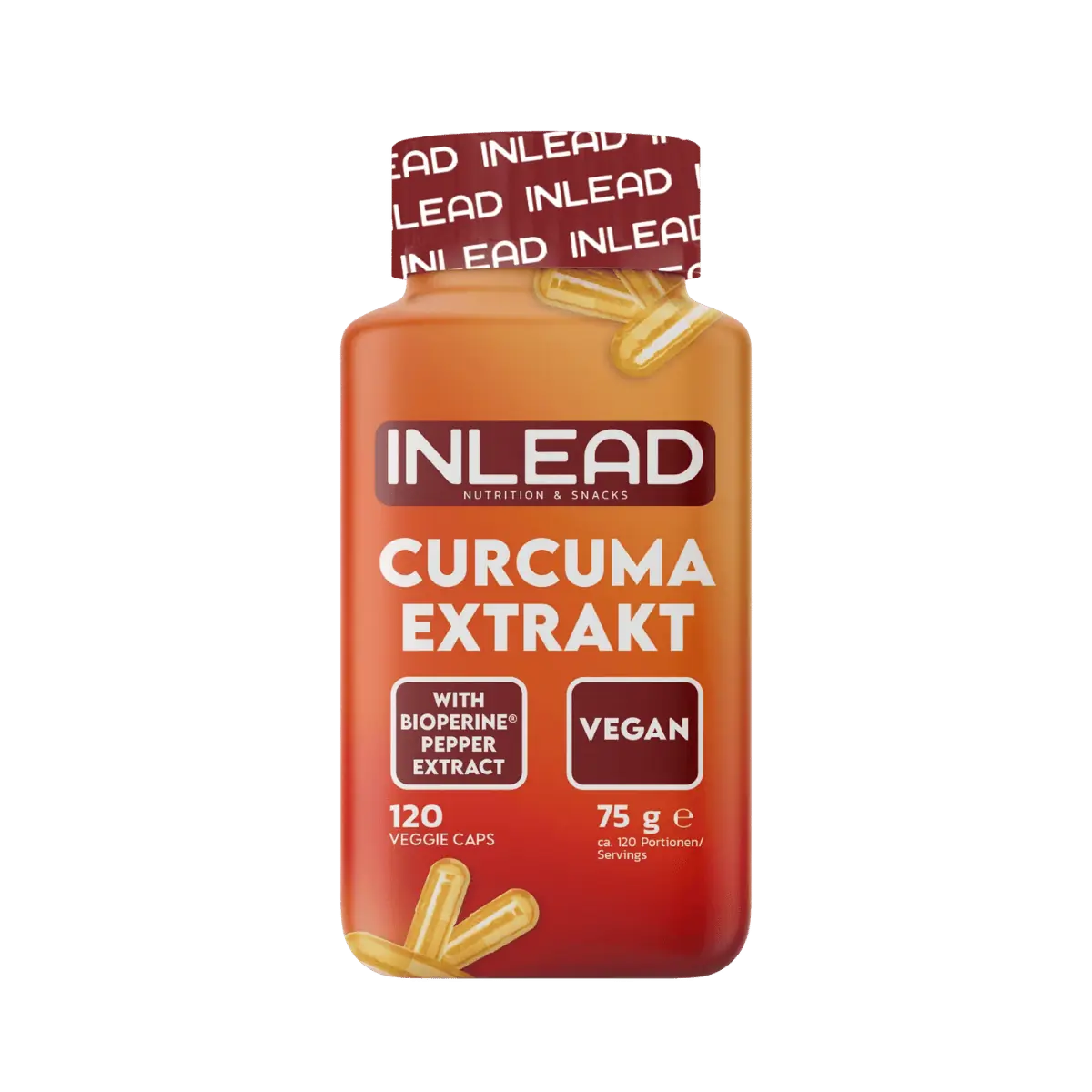 INLEAD Curcuma Extrakt 120 Kapseln