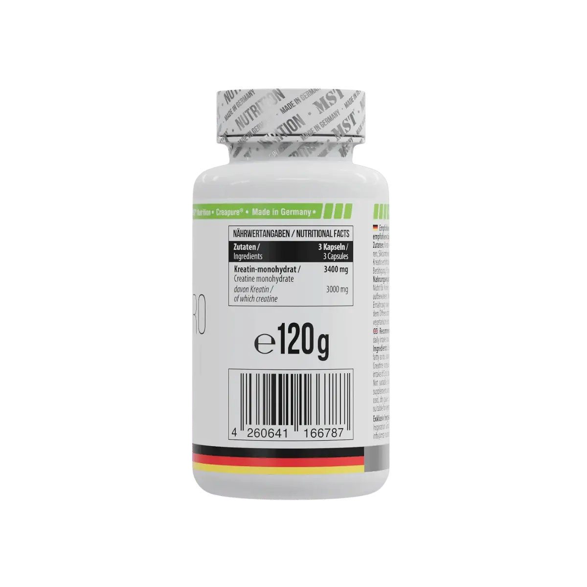 MST Creatine Pro Creapure® 90 Kapseln