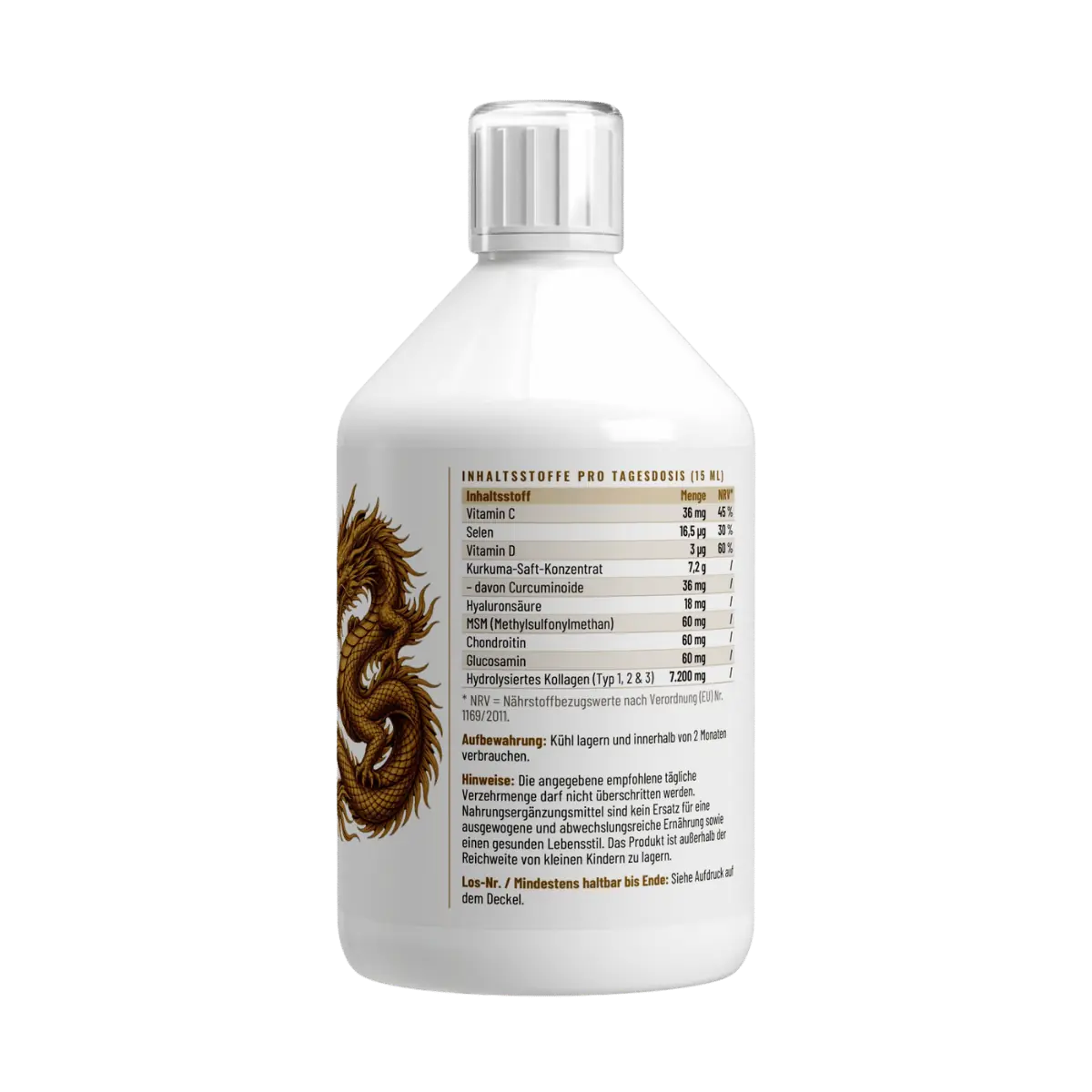 Golden Dragon Kollagen Support PLUS+ Shots – Beerengeschmack