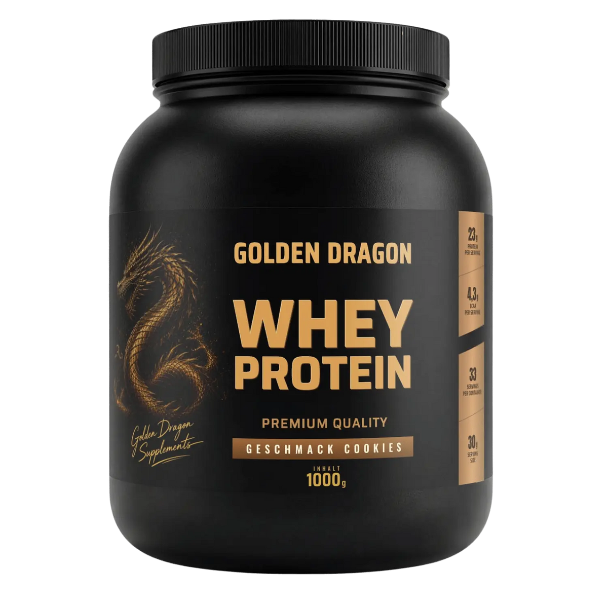Golden Dragon Starter Bundle – Whey, Kreatin & Elektrolyte